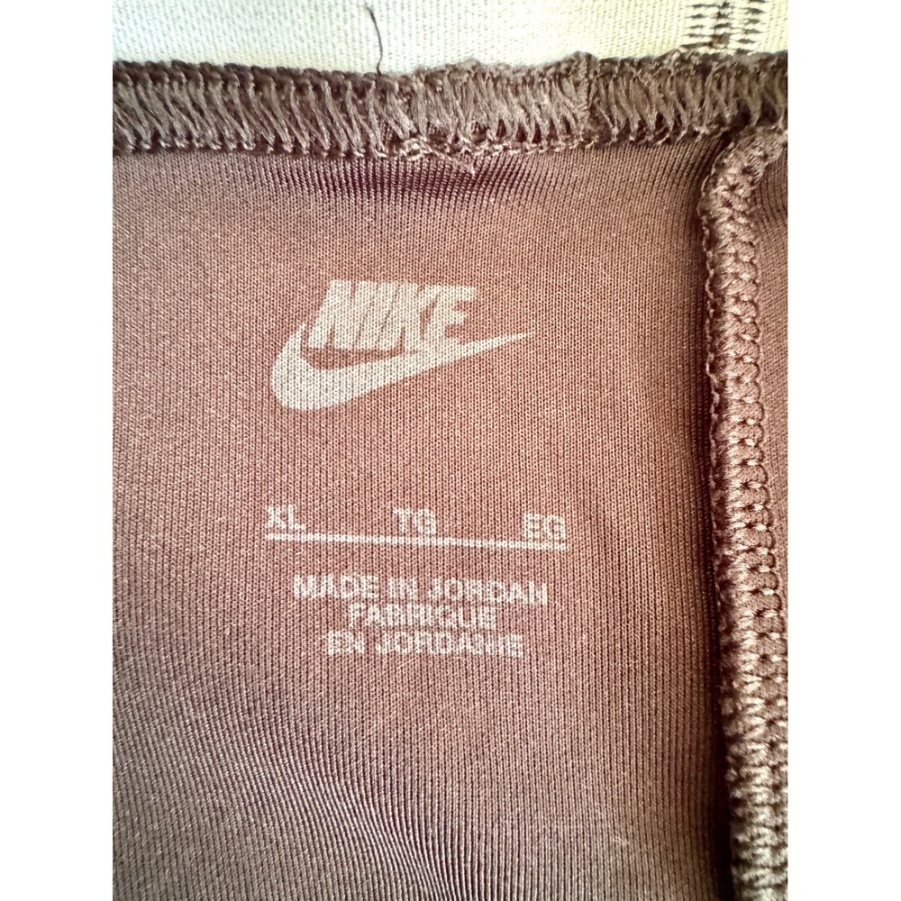 Nike Air Flare Yoga Pants Black High Waisted Athletic Leggings XL DQ6579-010 - Picture 2 of 7